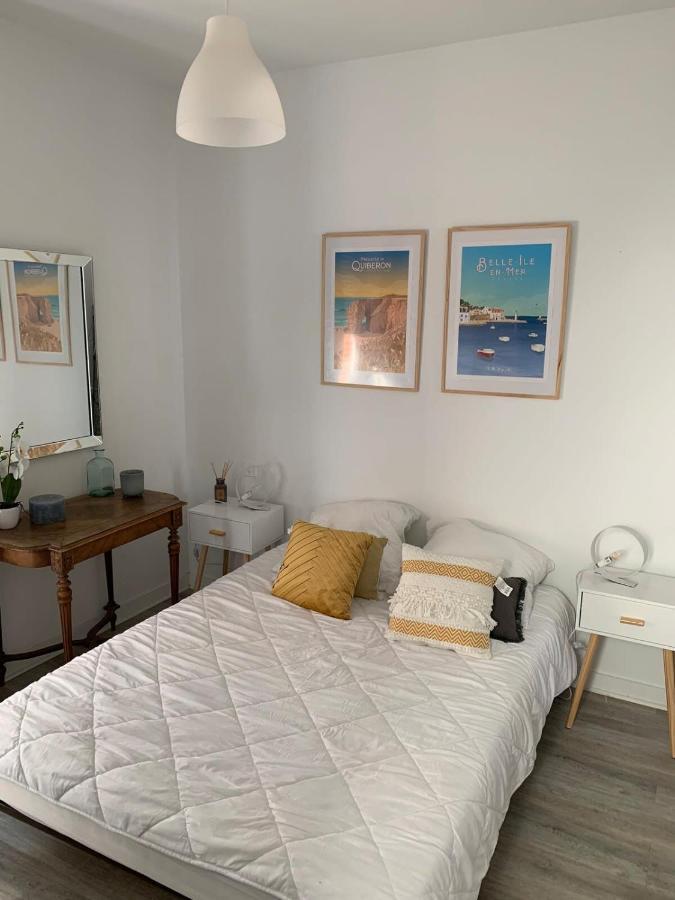 Appartement Rue De La Gare Centre Ville Quiberon Exteriör bild